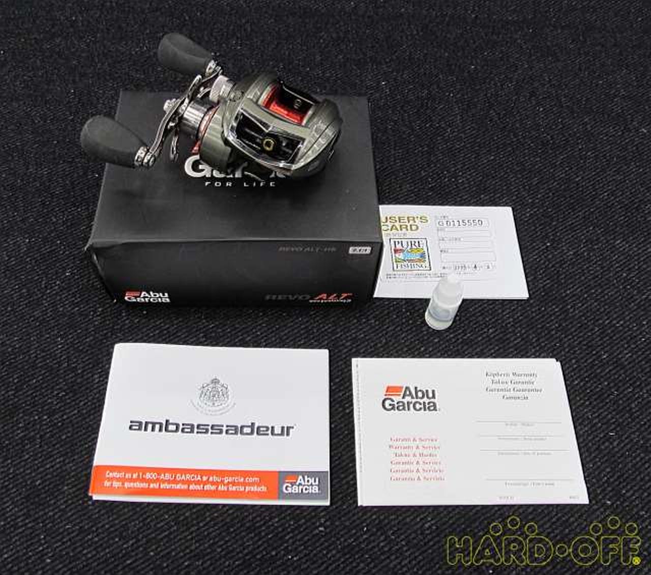 Abugarcia Revo Alt-Hs Bait Reel