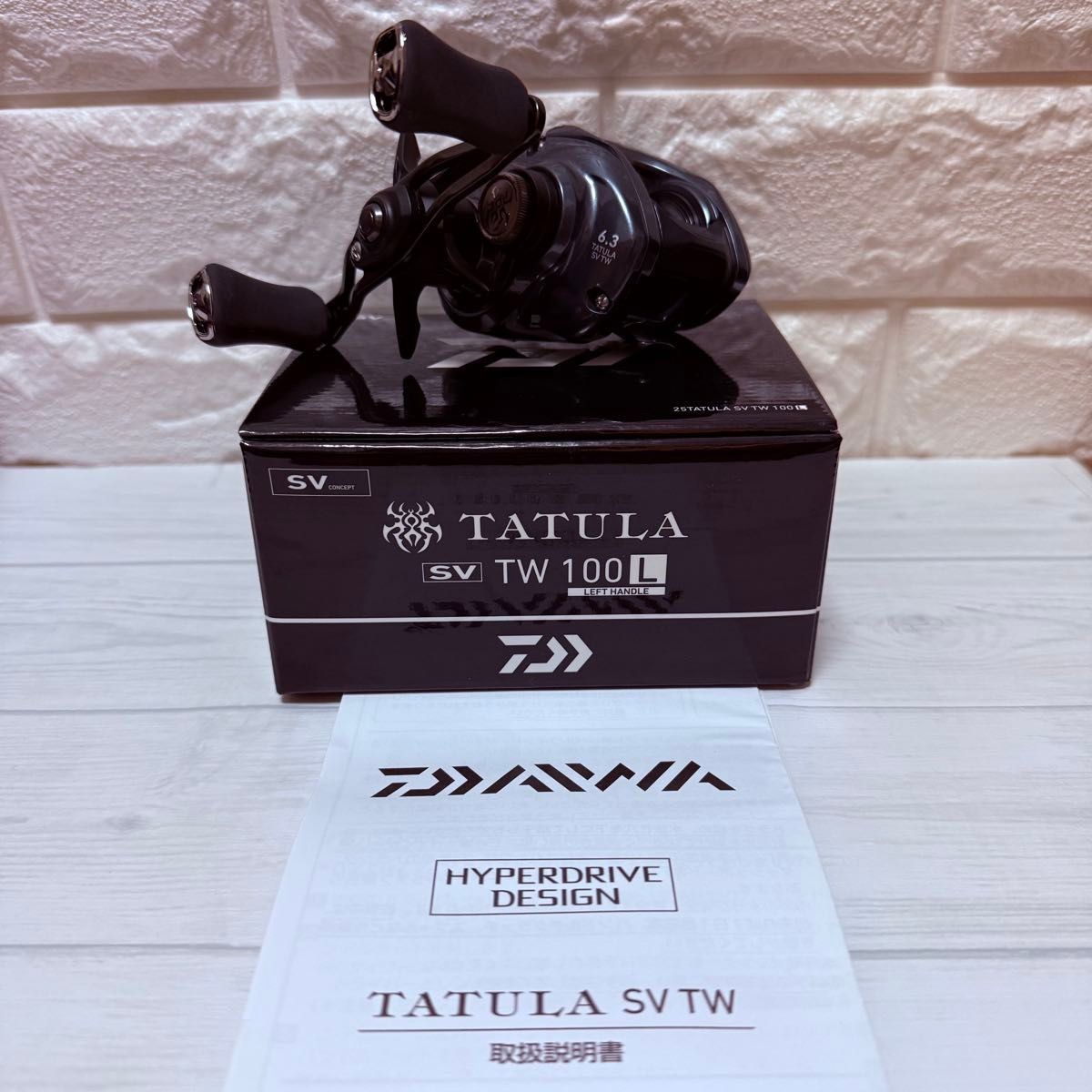 Daiwa Tatula SV TW 100L Left Reel Light Chaparral Used