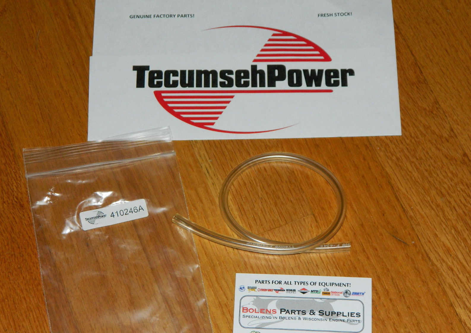 410246A Strikemaster/Jiffy Ice Auger fuel line GENUINE PART 2 cycle snowblowers