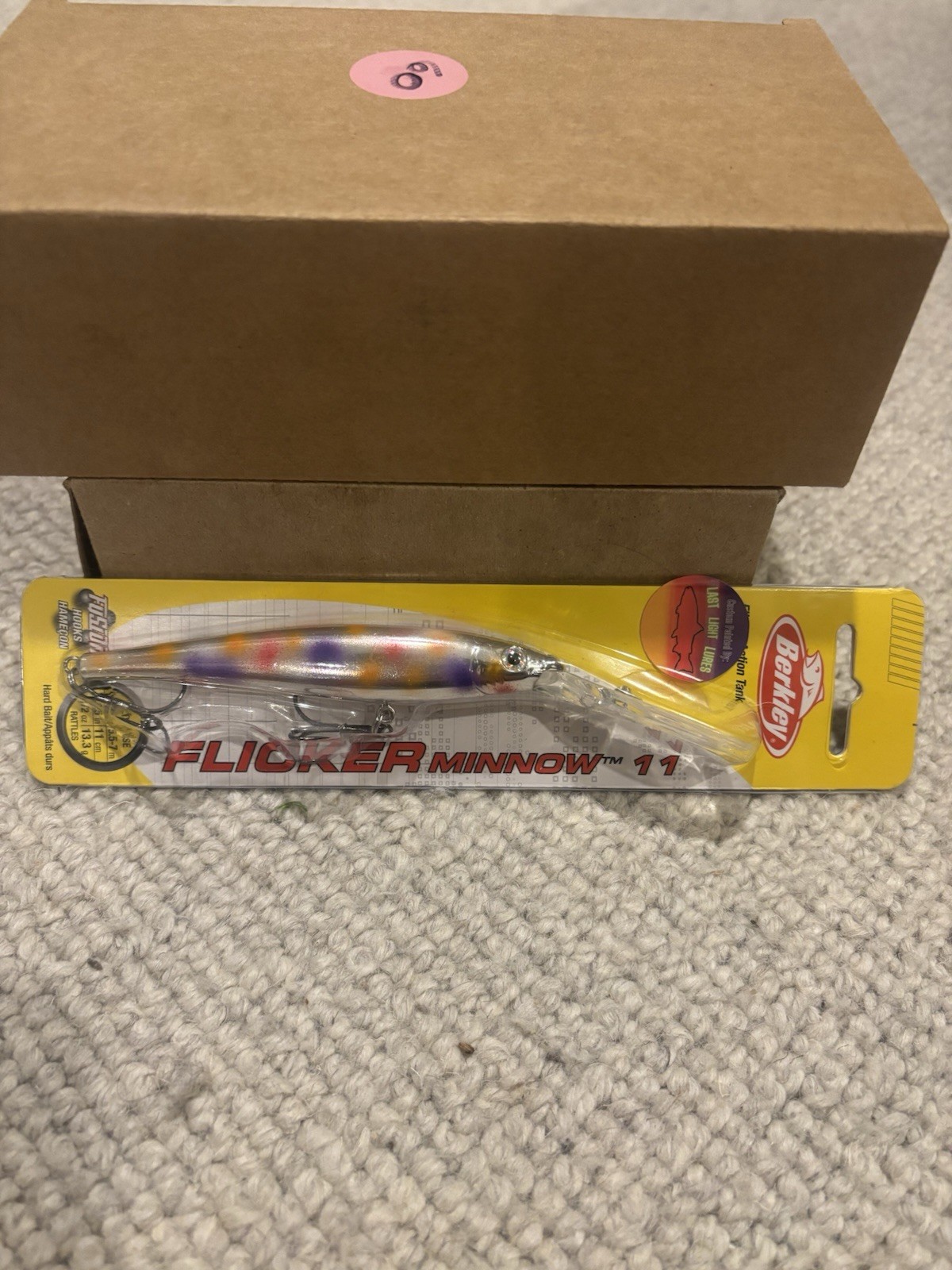 Berkley Flicker Minnow 11 Custom Painted