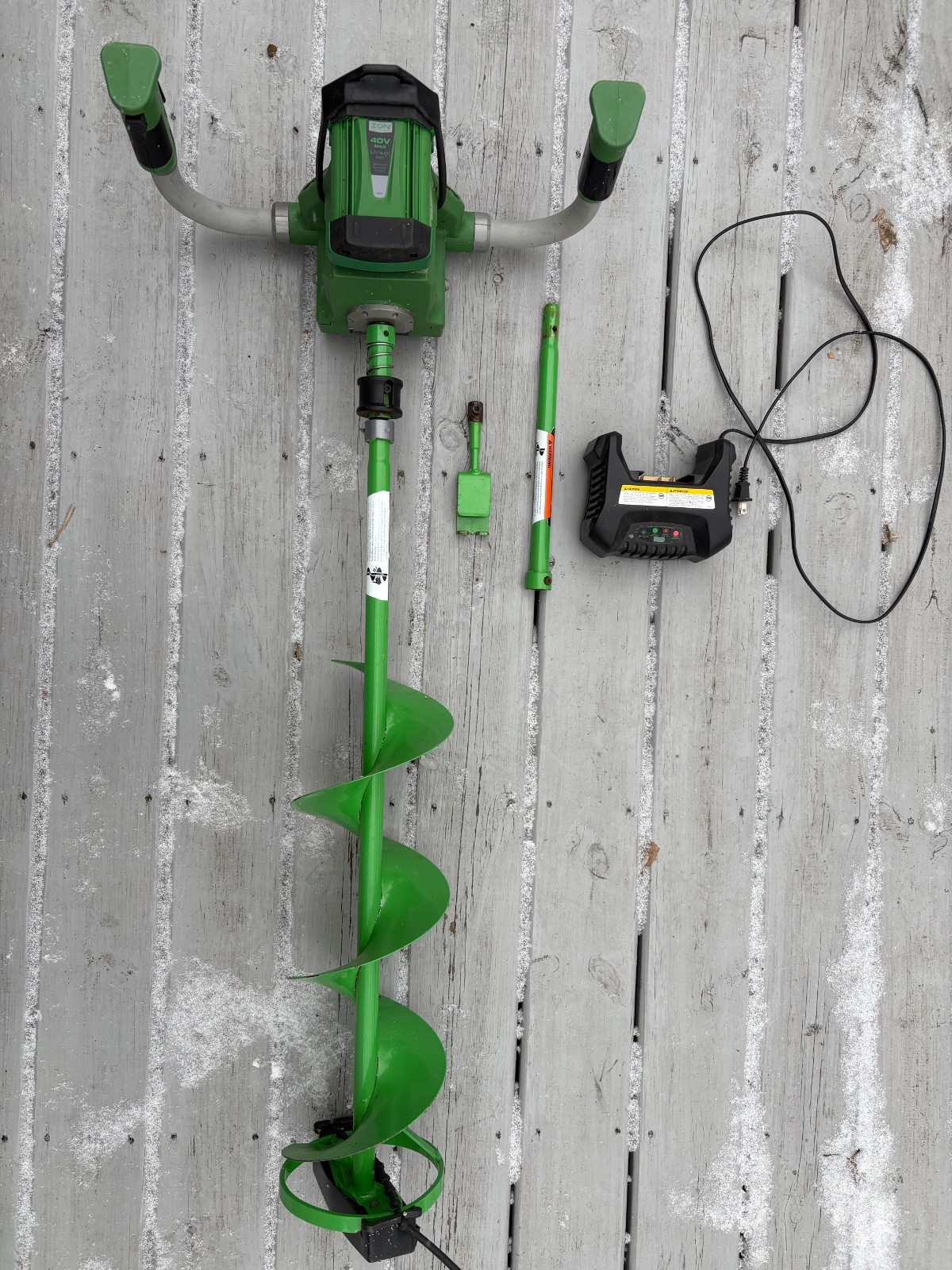 ION G1 ice auger 8 inch