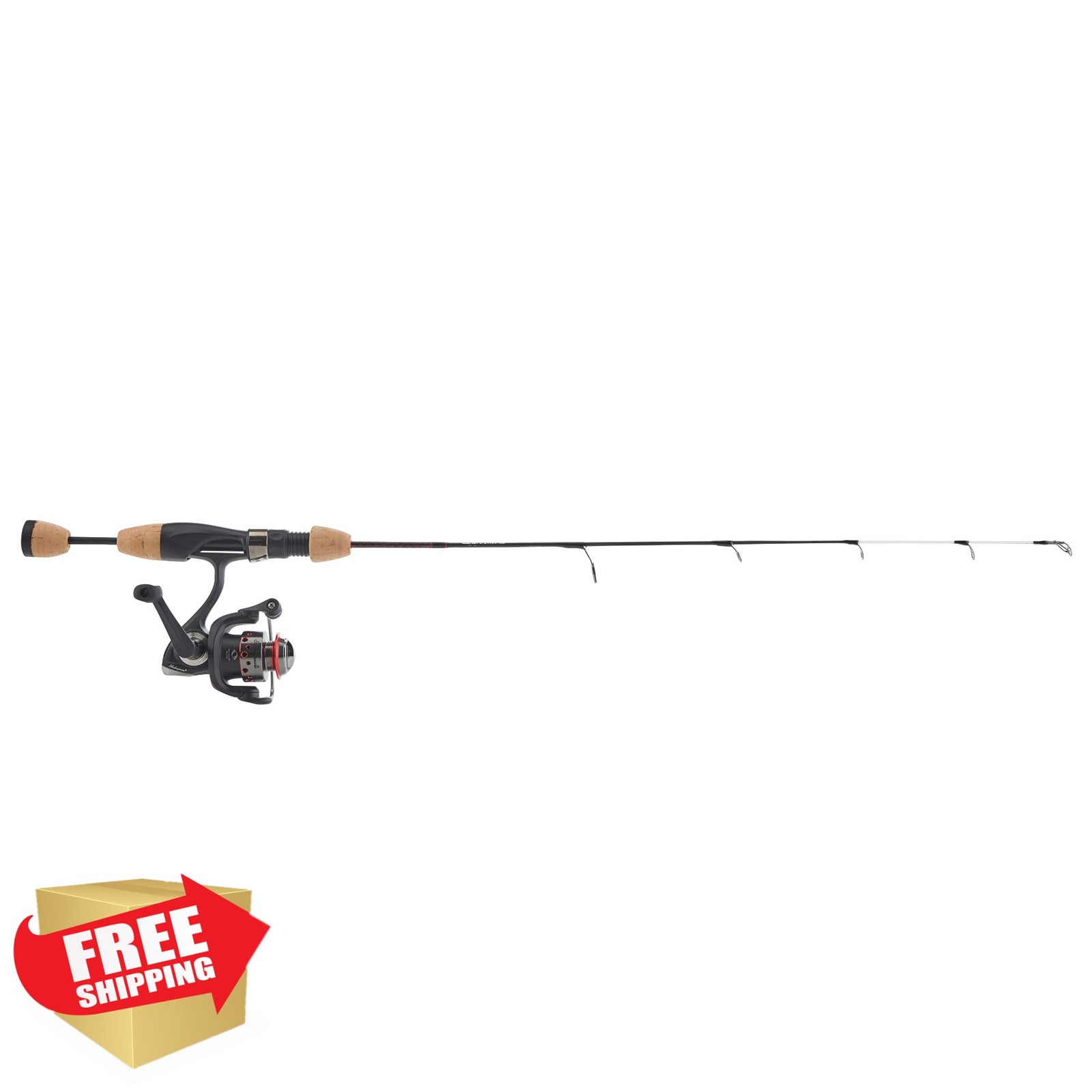 Ugly Stik Elite Ice Spinning Fishing Rod Reel Combo