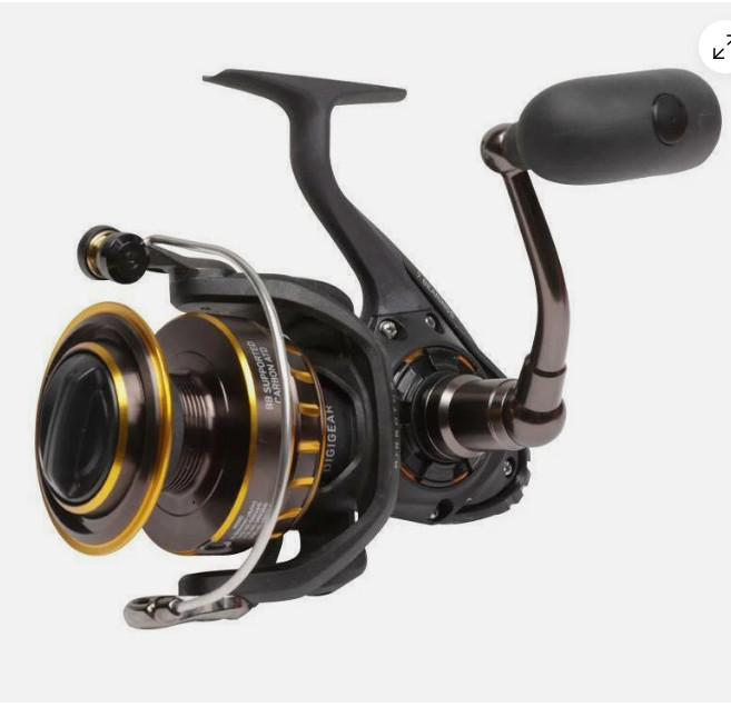 Daiwa BG3500 BG 3500 15.40lb Max Drag Freshwater/Saltwater Spinning Fishing Reel