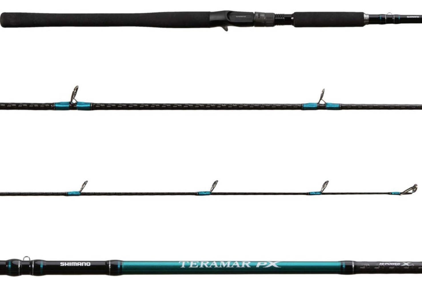 Shimano TPEC76H Teramar PX Southeast Casting Rod 7’6″ 20-50lb.