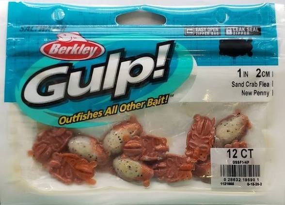 Berkley Gulp Sand Crab Flea Fishing Bait