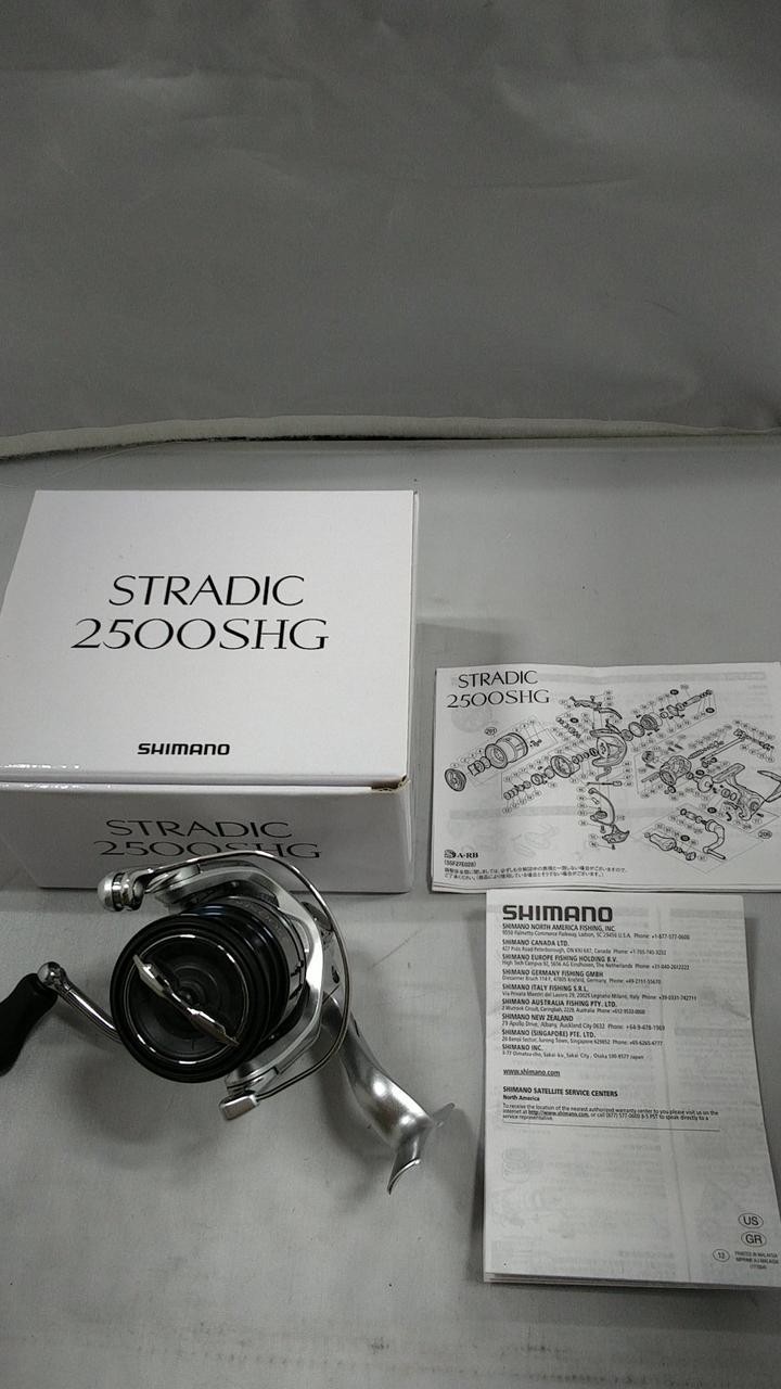 Shimano 2500SHG-L 19 Stradic Spinning Reel Used Fishing Gear