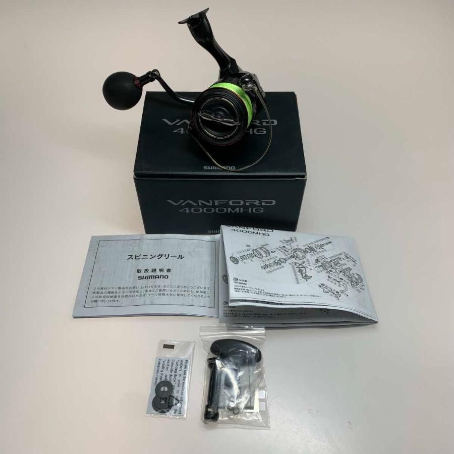 Used ●● SHIMANO Spinning reel 20 Vanford 4000MHG 04212 Some scratches and dirt