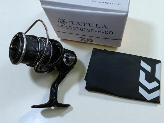 Daiwa 23 Tatula FC LT2500SS-H-QD Spinning Reel Used Excellent Condition Japan