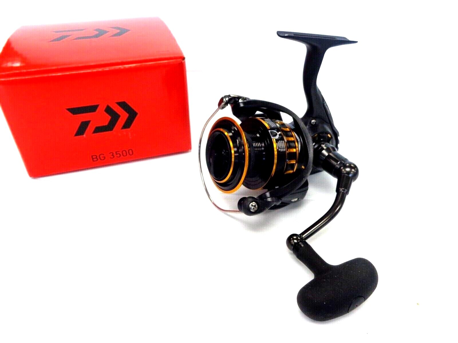 Daiwa BG 3500 Black and Gold Saltwater Spinning Reel BG3500 – NEW
