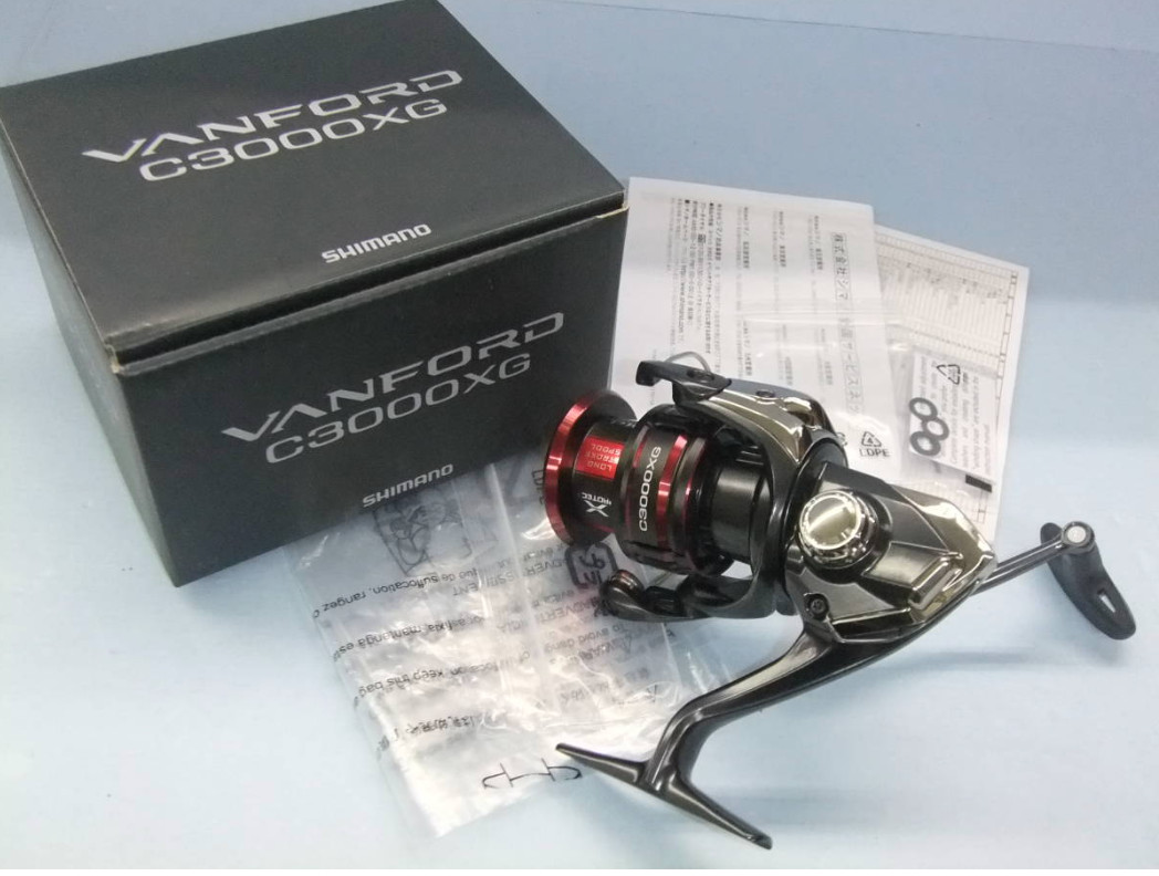 Shimano 2020 Vanford C3000XG Spinning Reel in the Box
