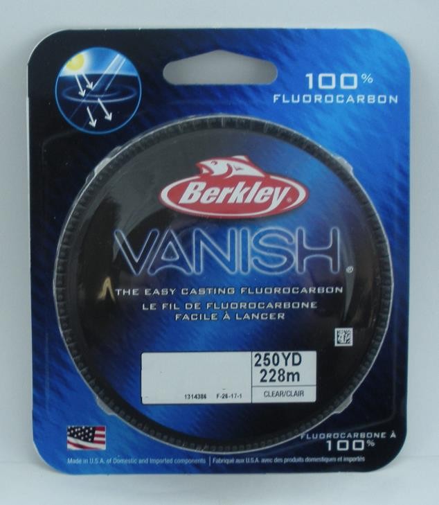 Berkley 1314386 VNFS20-15 Vanish Fluorocarbon Line 20 lb. test 250 yds