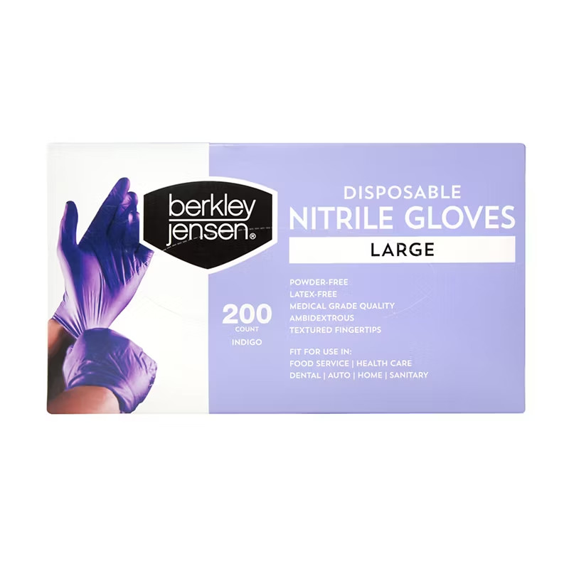Berkley Jensen Large Disposable Nitrile Gloves, 200 ct. FREE SHIPPING