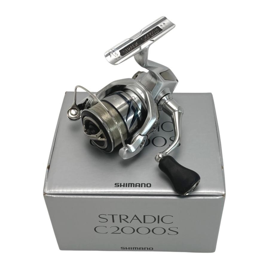 Used ☆☆ SHIMANO 23 Stradic C2000S 045782 Spinning reel with box Some scratches