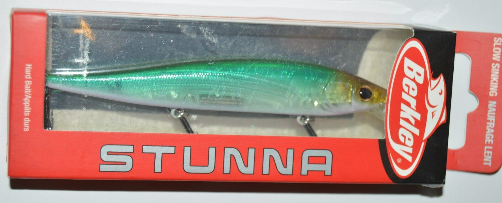 berkley stunna slow sinking bass jerkbait 4 3/8″ 1/2oz phenom