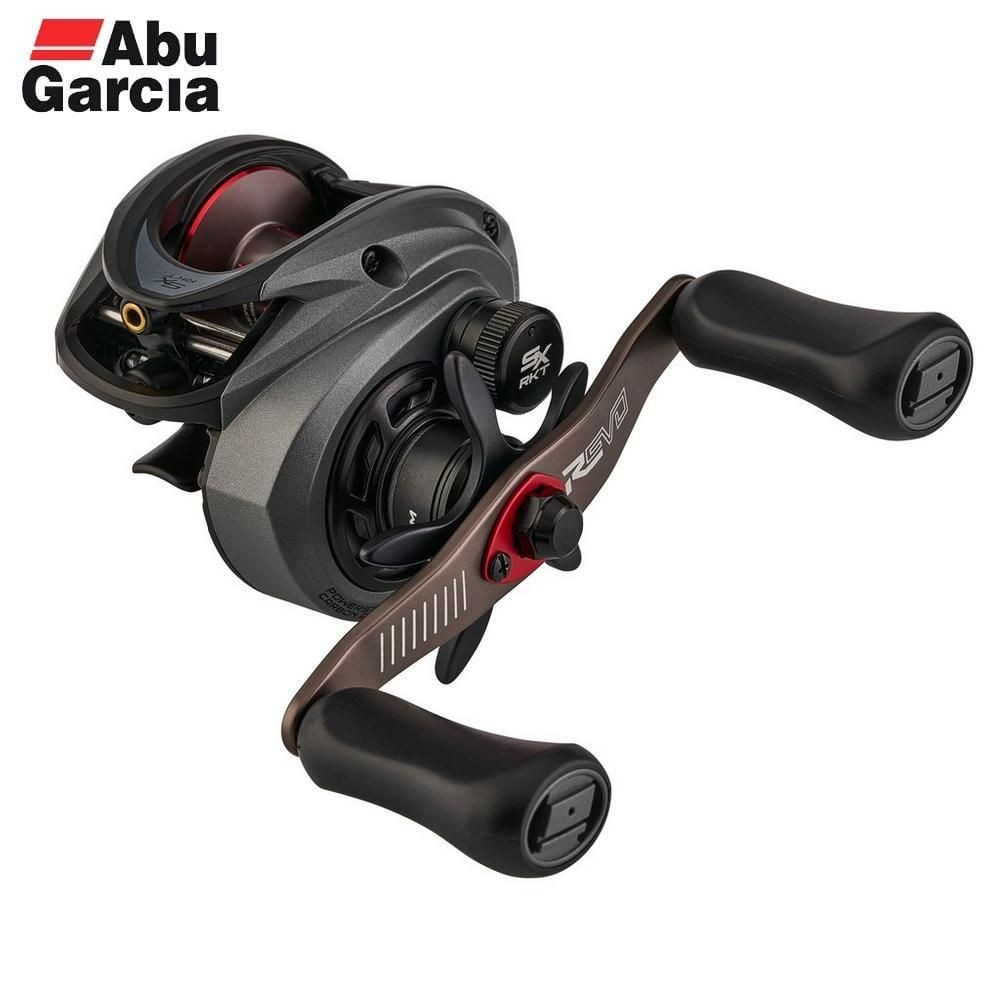 ABU GARCIA Low Profile Lefthanded Baitcasting Reel REVO SX ROCKET