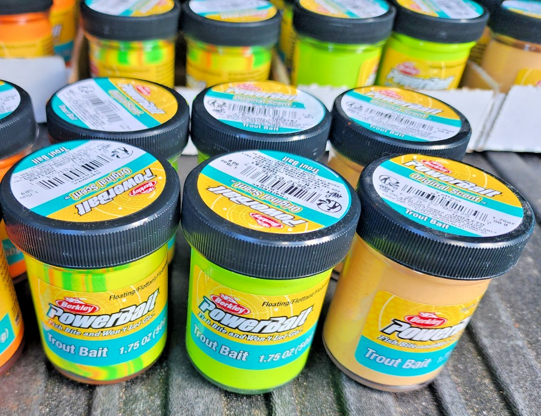 Berkley PowerBait Trout Bait / Dough 1.75oz Jar Color Of Choice