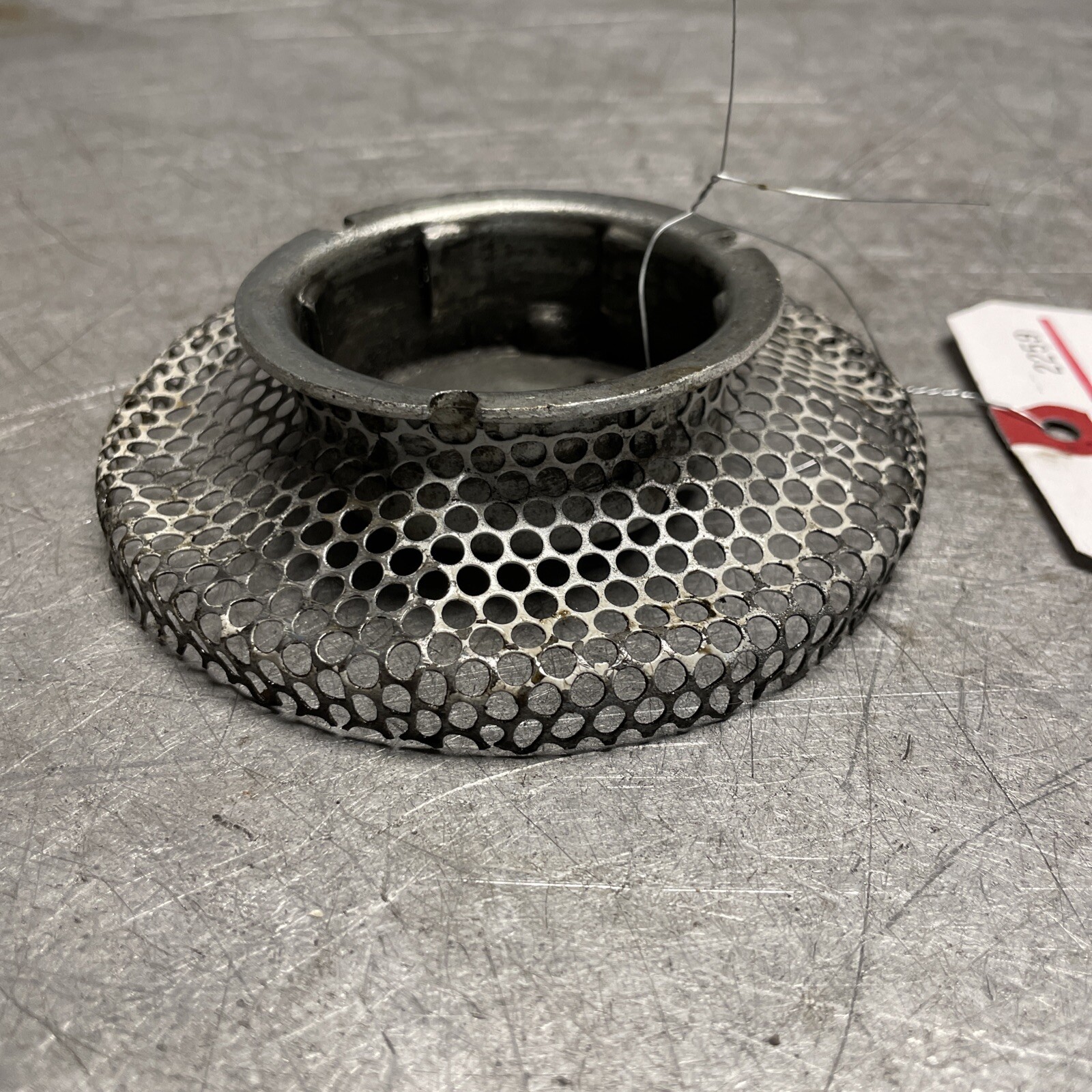 OEM GOOD USED 3HP JIFFY ICE AUGER MODEL 30 STARTER CUP & FLYWHEEL SCREEN