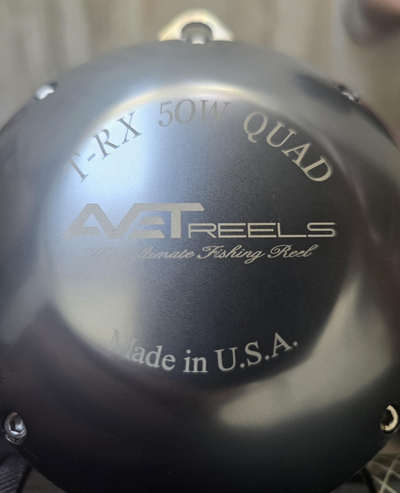 Avet Reels T-RX 50W Quad Black Fishing Reel Made in U.S.A. Big Game Saltwater