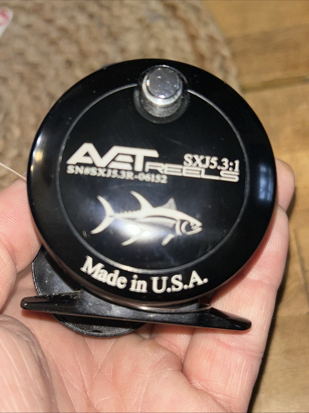 Avet SXJ 5.3 Narrow Lever Drag Reel – New – Discontinued – USA Made