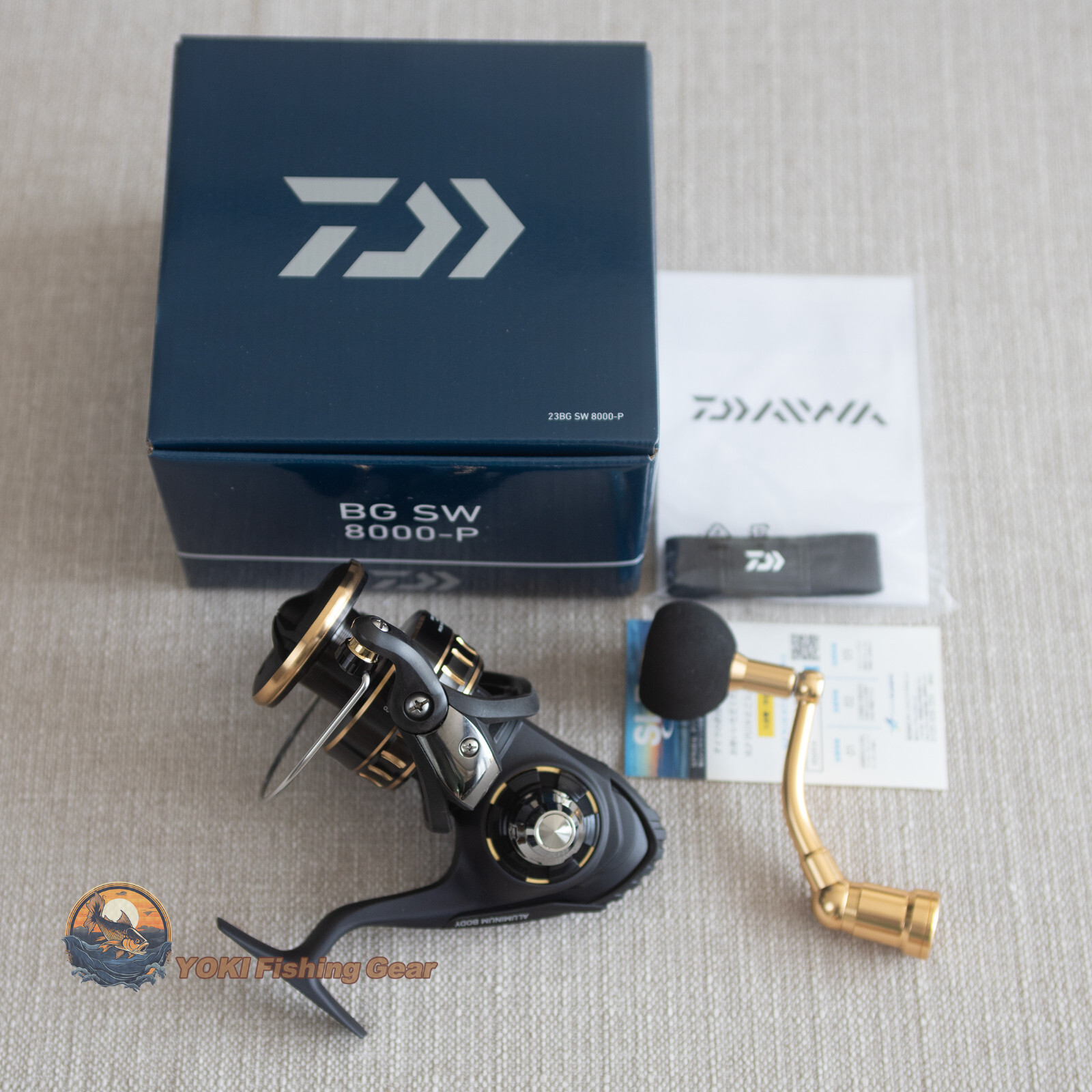 Watch Our ProductVideo-Daiwa 23 BG SW 8000-P Spinning Reel