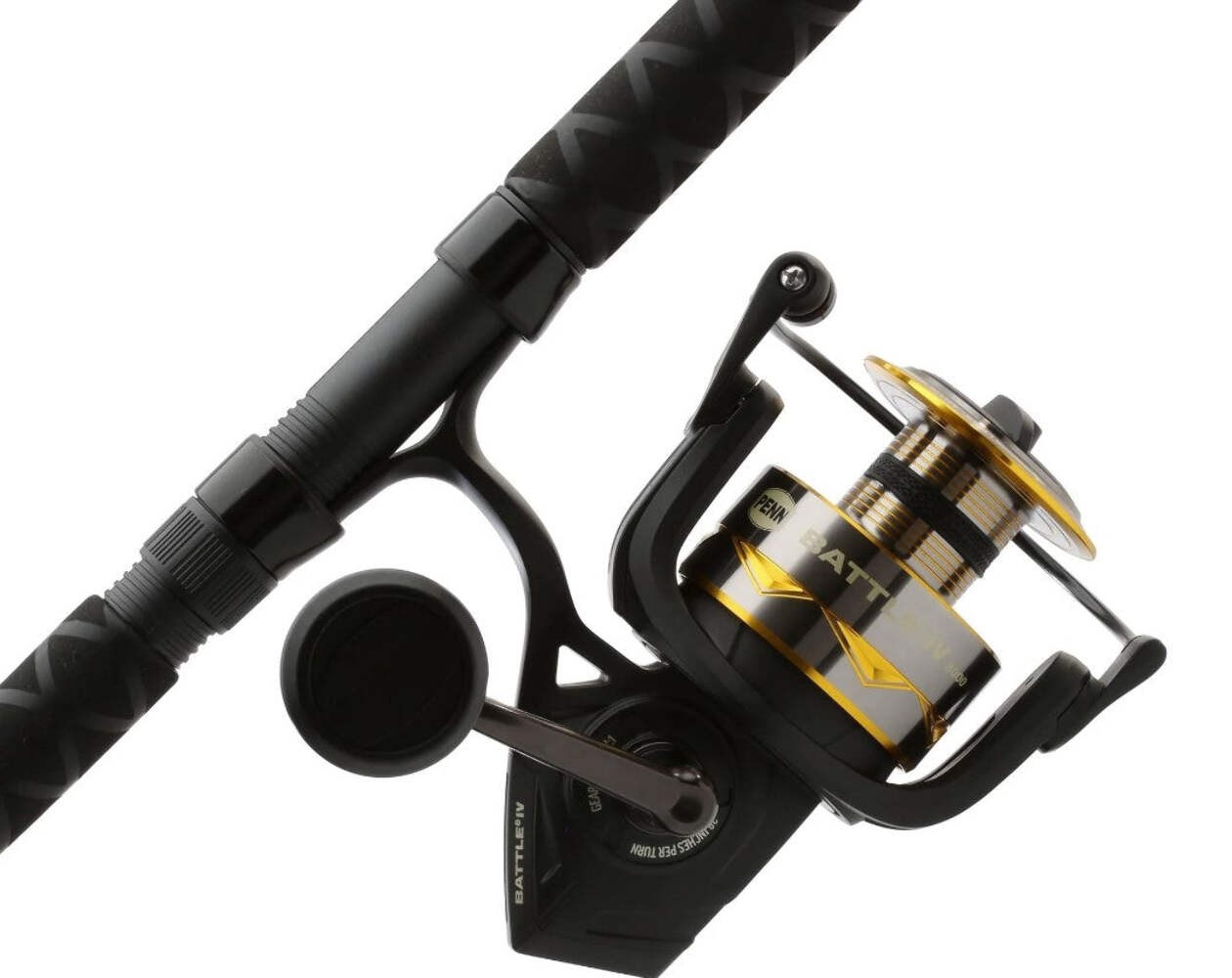 Penn BTLIV8000102H Battle IV 8000 Spinning Combo 10′ 20-40lb