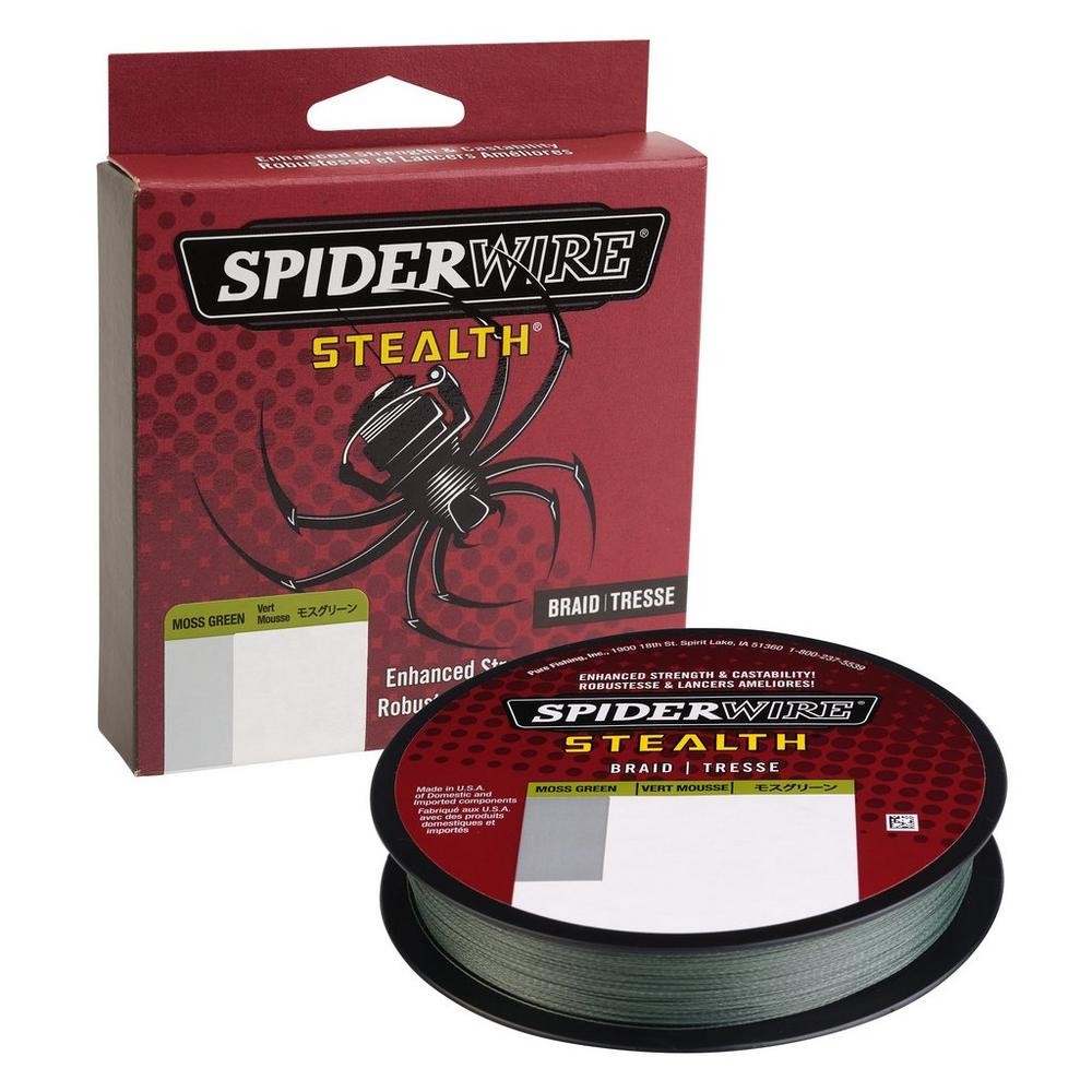 Berkley Spiderwire Stealth Braided Superline 10lb 125yd Moss Green SCS10G-125