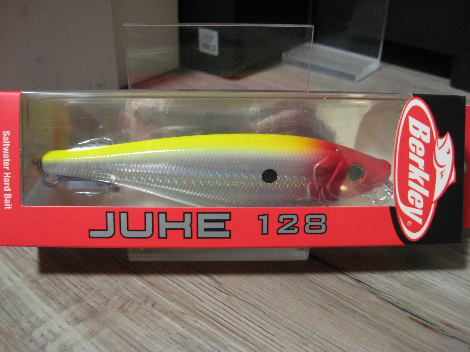 Berkley 5″ Juke 128 Saltwater Fishing Lure Suspending – 1 3/10 Oz – Clown