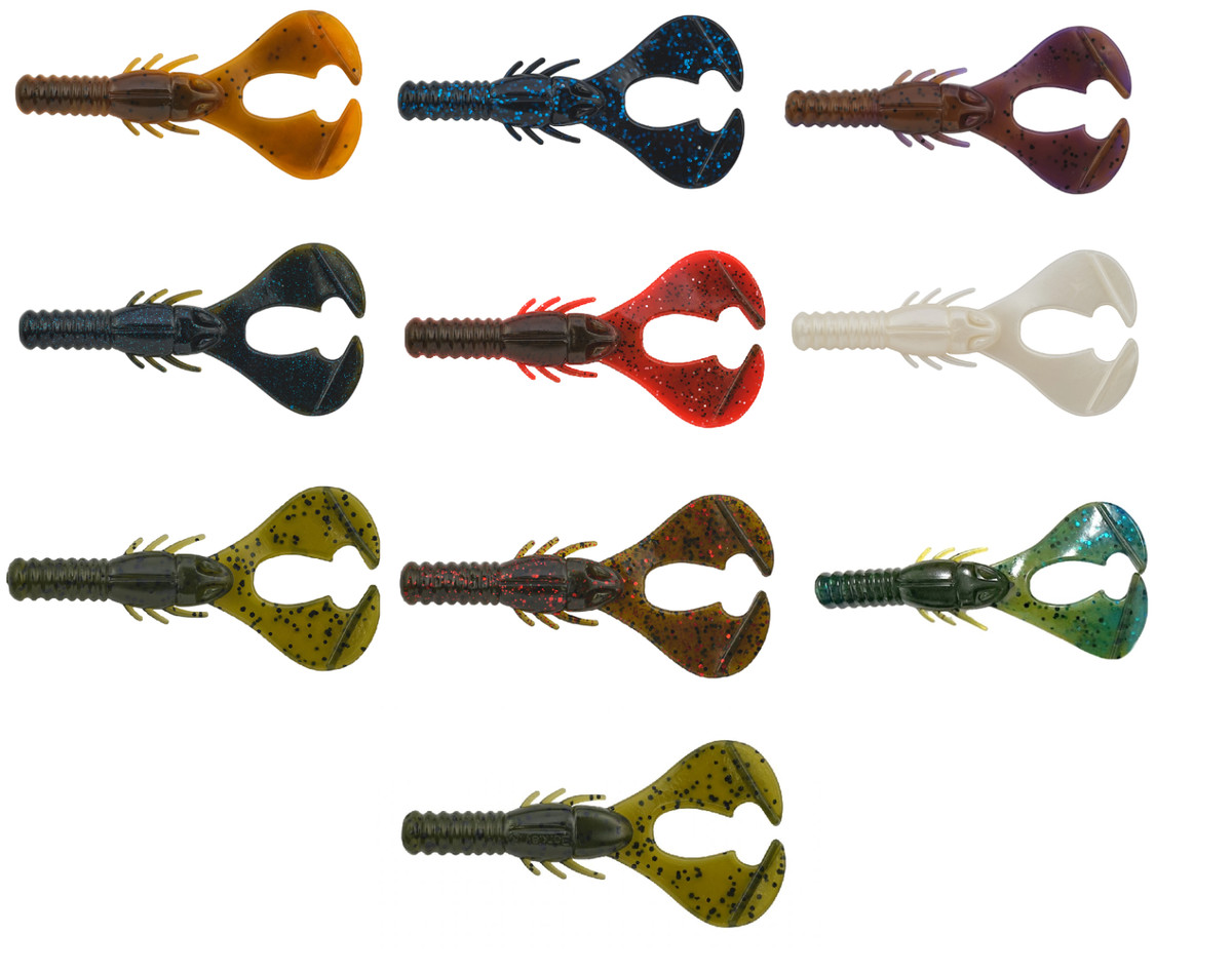 Berkley 3 1/2″  Powerbait Shape 108 Creature Bait – Choice of Colors