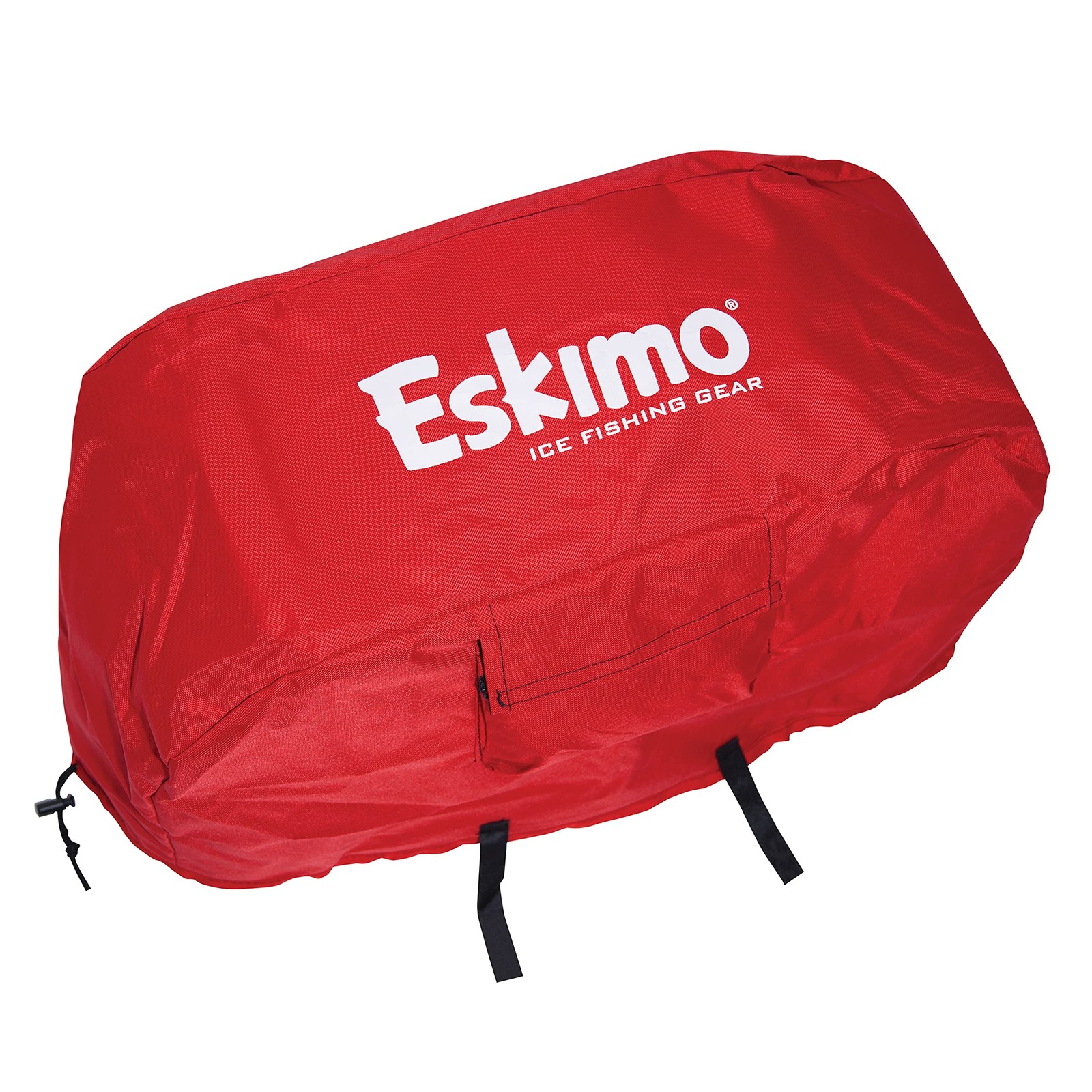 Eskimo Ice Auger Powerhead Cover Standard, Red