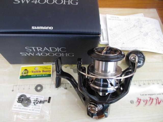 Shimano 24 Stradic SW 4000HG Spinning Reel Used