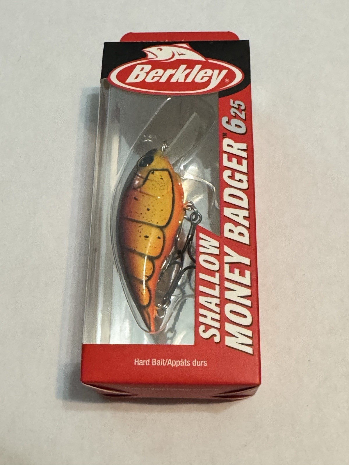 Berkley Shallow Money Badger 6.25 1/3oz  2.5”  3’-6’ Depth   Spring Craw