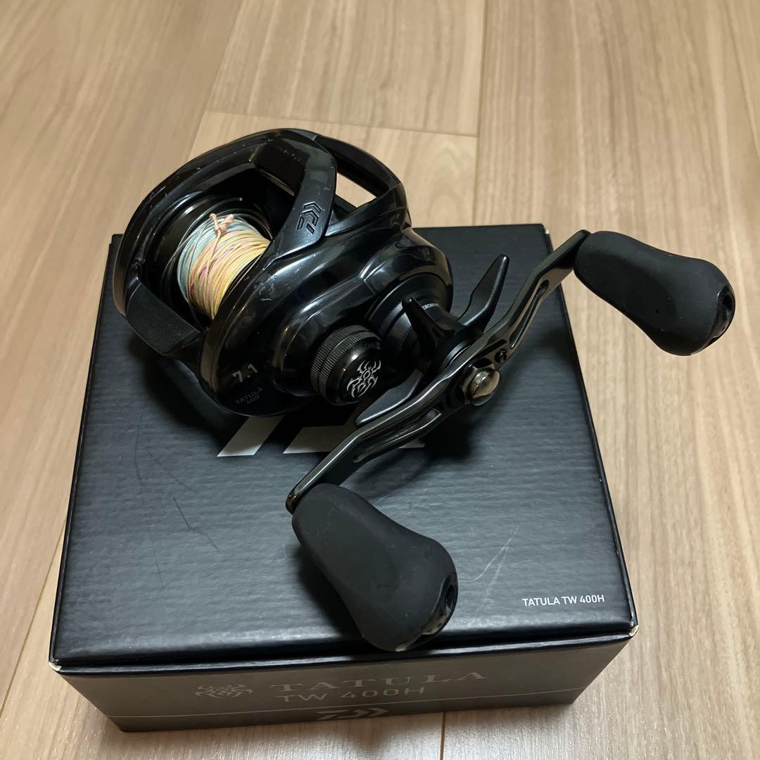 Daiwa TATULA TW 400H Baitcasting Reel Black Smooth 7.1 Gear Ratio