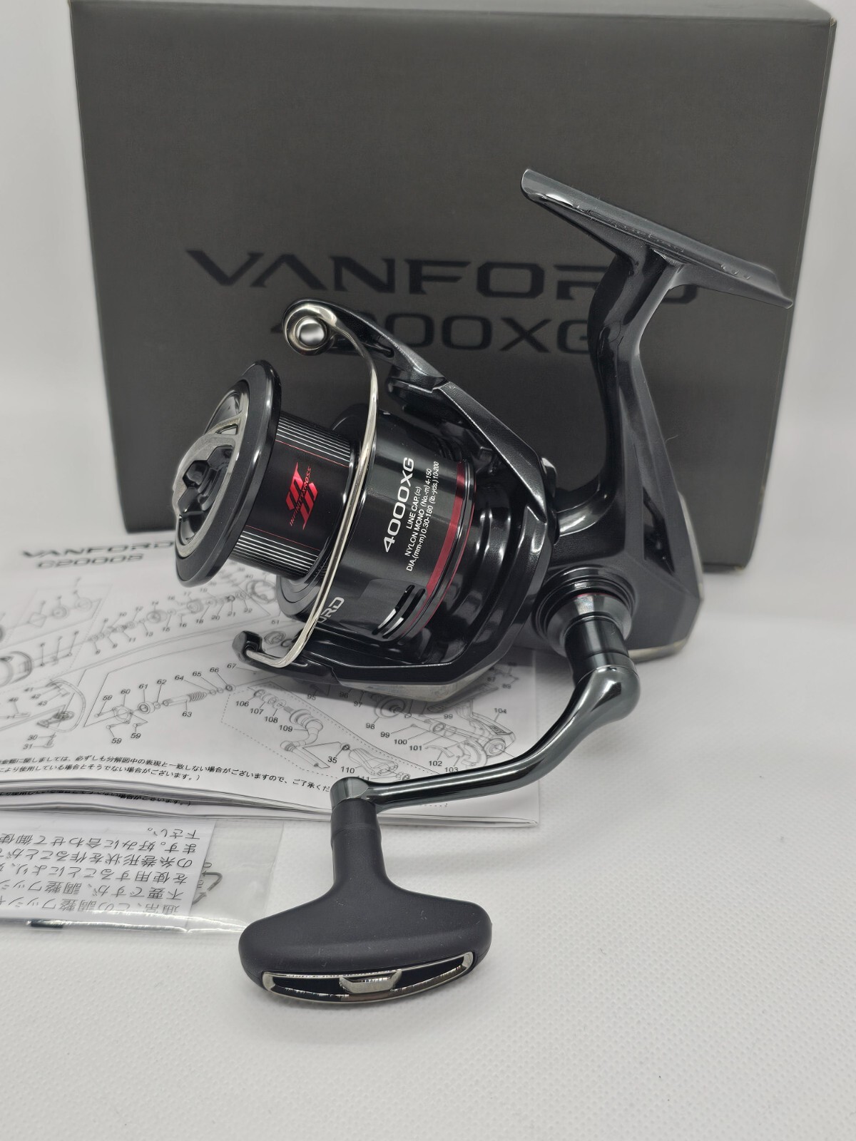 Shimano 24 VANFORD 4000XG Spinning Reel Gear6.2