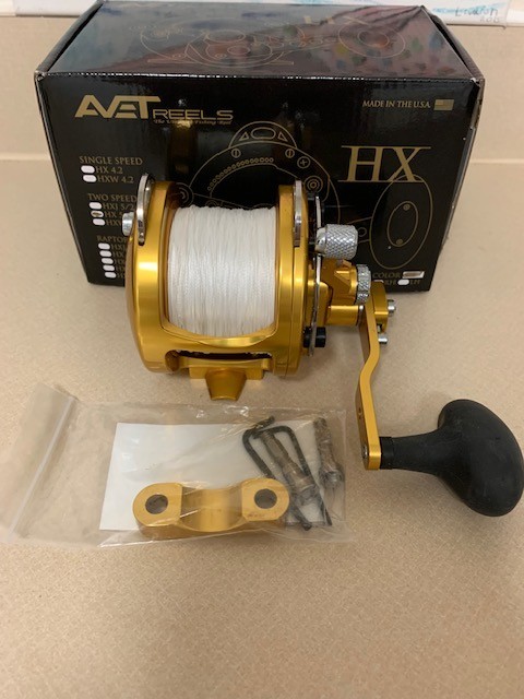 Avet HX 5/2 2 Speed Fishing Reel in Great Condition + Free Shipping