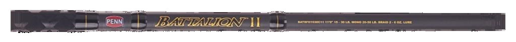PENN Battalion II Surf Casting Rod 12 ft