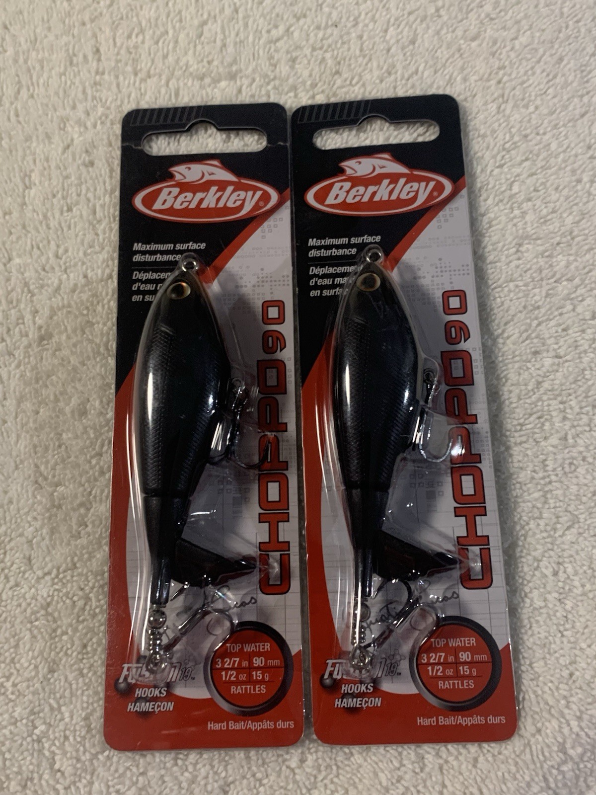 (LOT OF 2) BERKLEY CHOPPO 90  1/2oz.  MAVRICK. NIP.