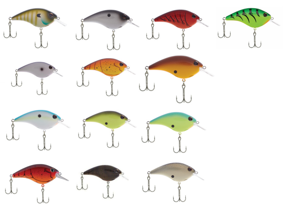 Berkley Frittside 5 Junior BHBFS5JR 2″ Flat Side Crankbait – Assorted Colors