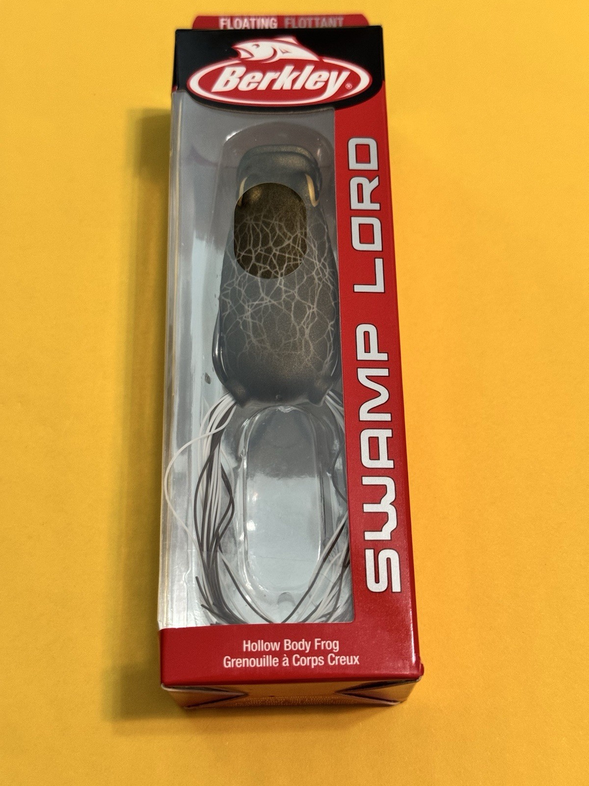 Berkley Swamp Lord Popping Frog 2.4” 2/3oz   Burnt Bone