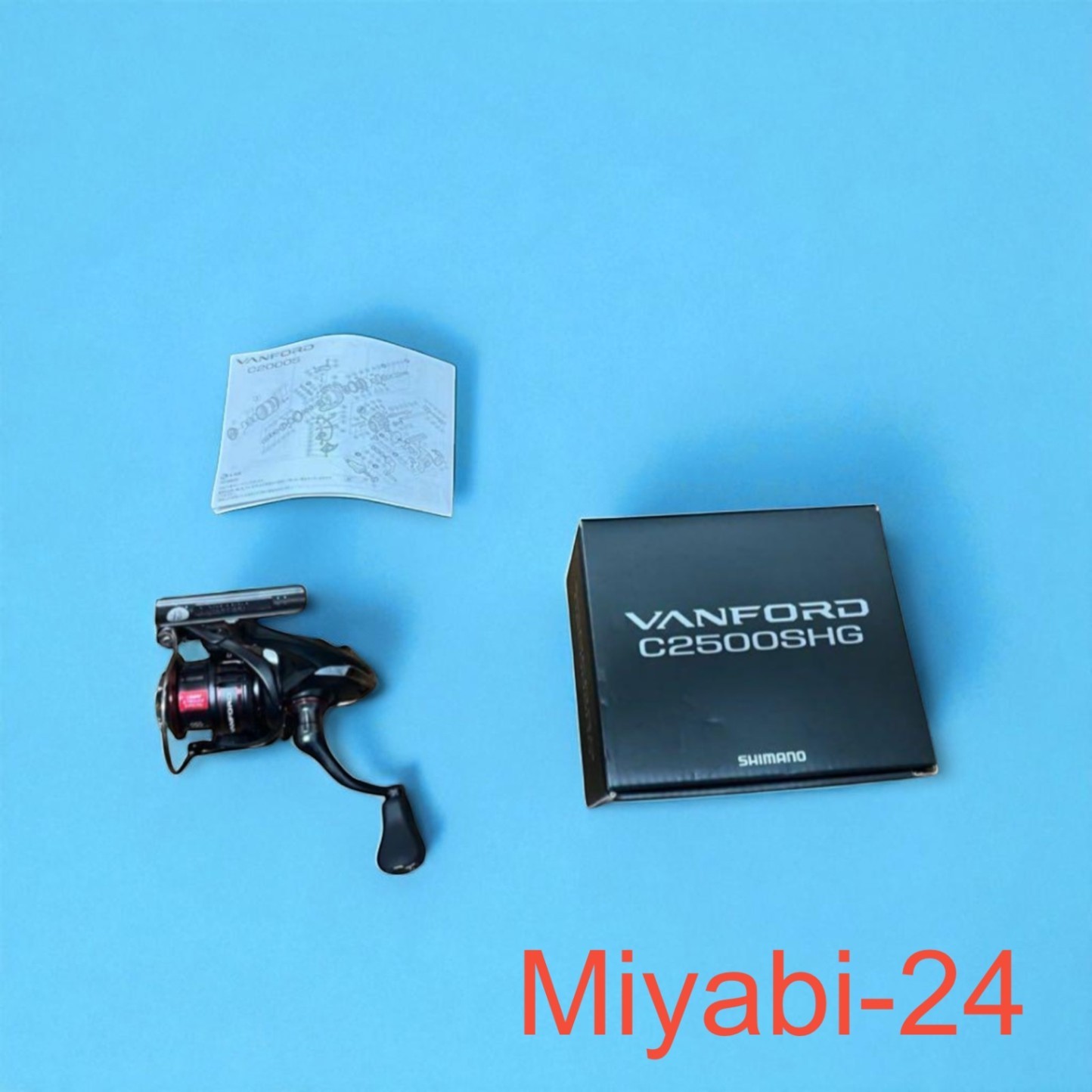 Shimano Vanford C2500SHG Spinning Reel 20 Gear Ratio 6:1 Used