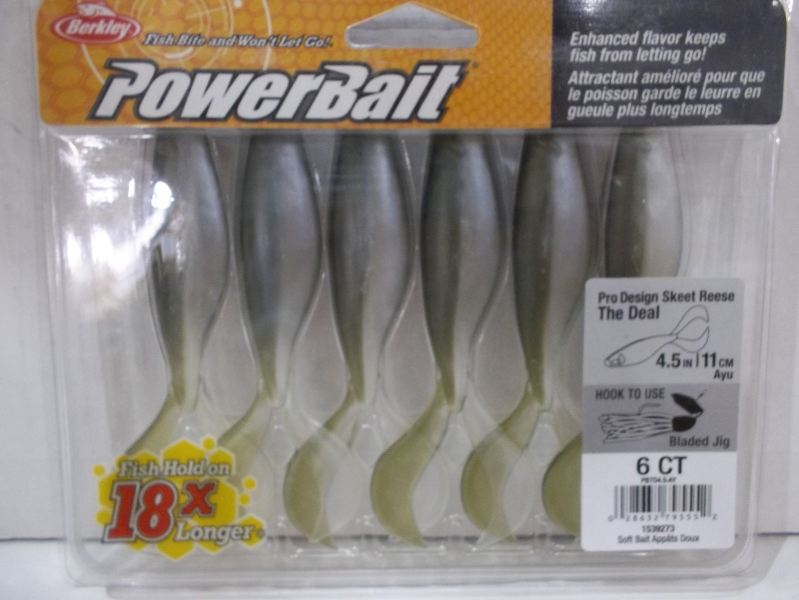 Berkley PowerBait 4.5″ Pro Design Skeet Reese The Deal Choose your colors NIP!