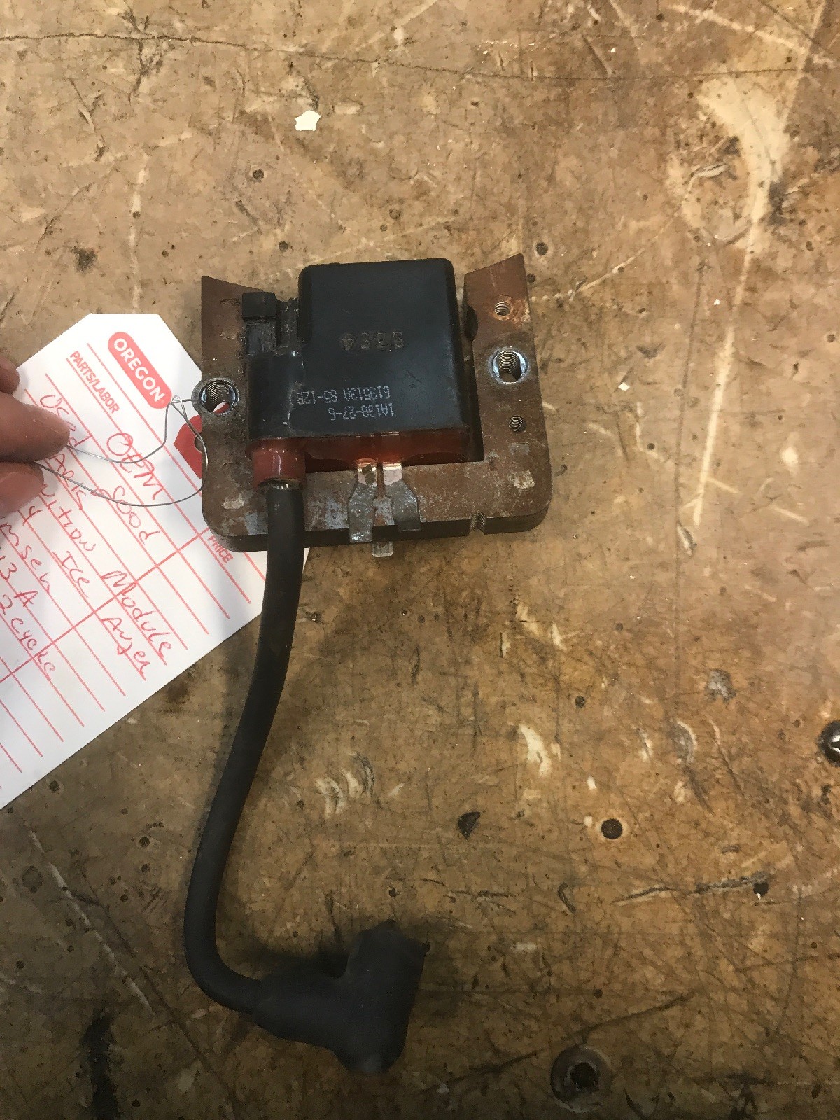 USED JIFFY ICE AUGER IGNITION MODULE TECUMSEH 613513A 3HP 2 CYCLE