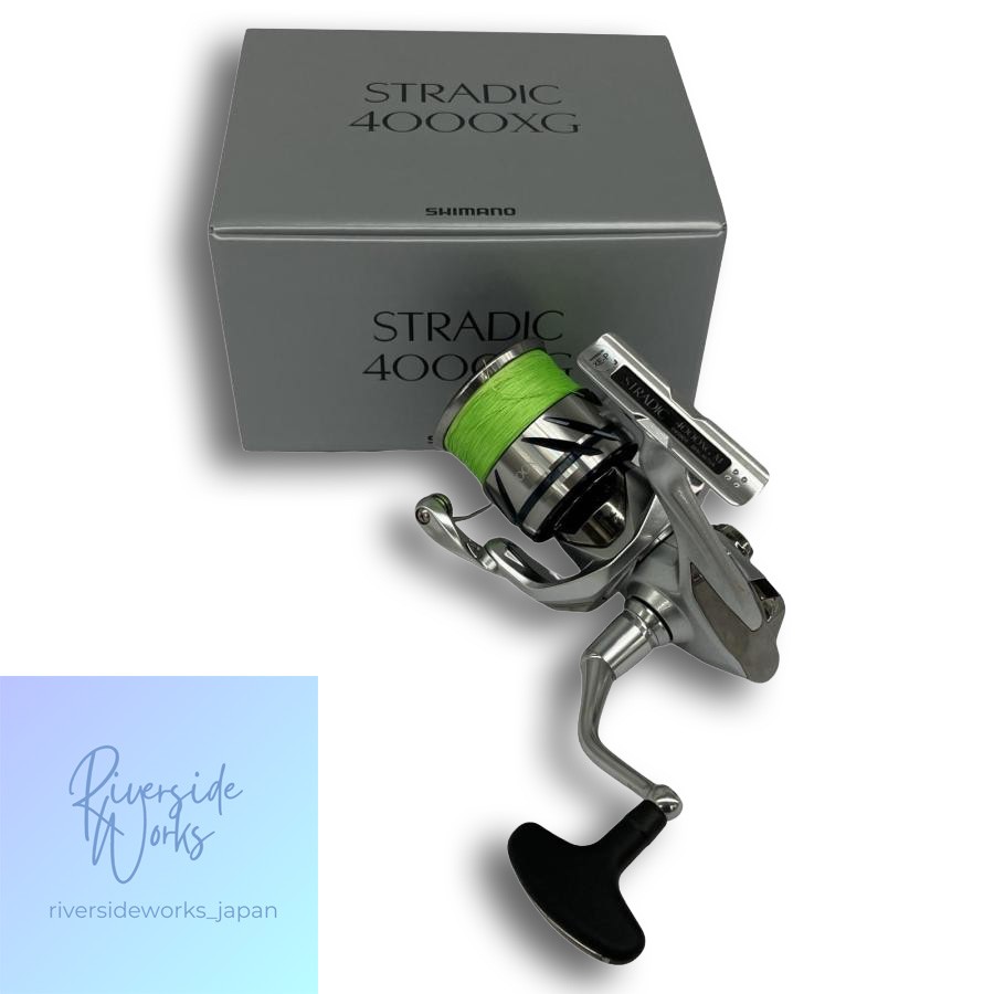 SHIMANO 23 STRADIC 4000XG Spinning Reel Used with Minor Scratches