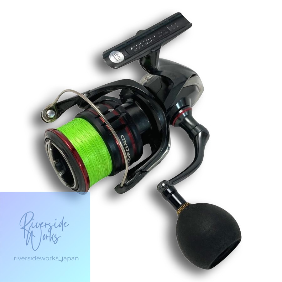SHIMANO 20 Vanford 4000MHG Spinning Reel Missing Handle Cap Used