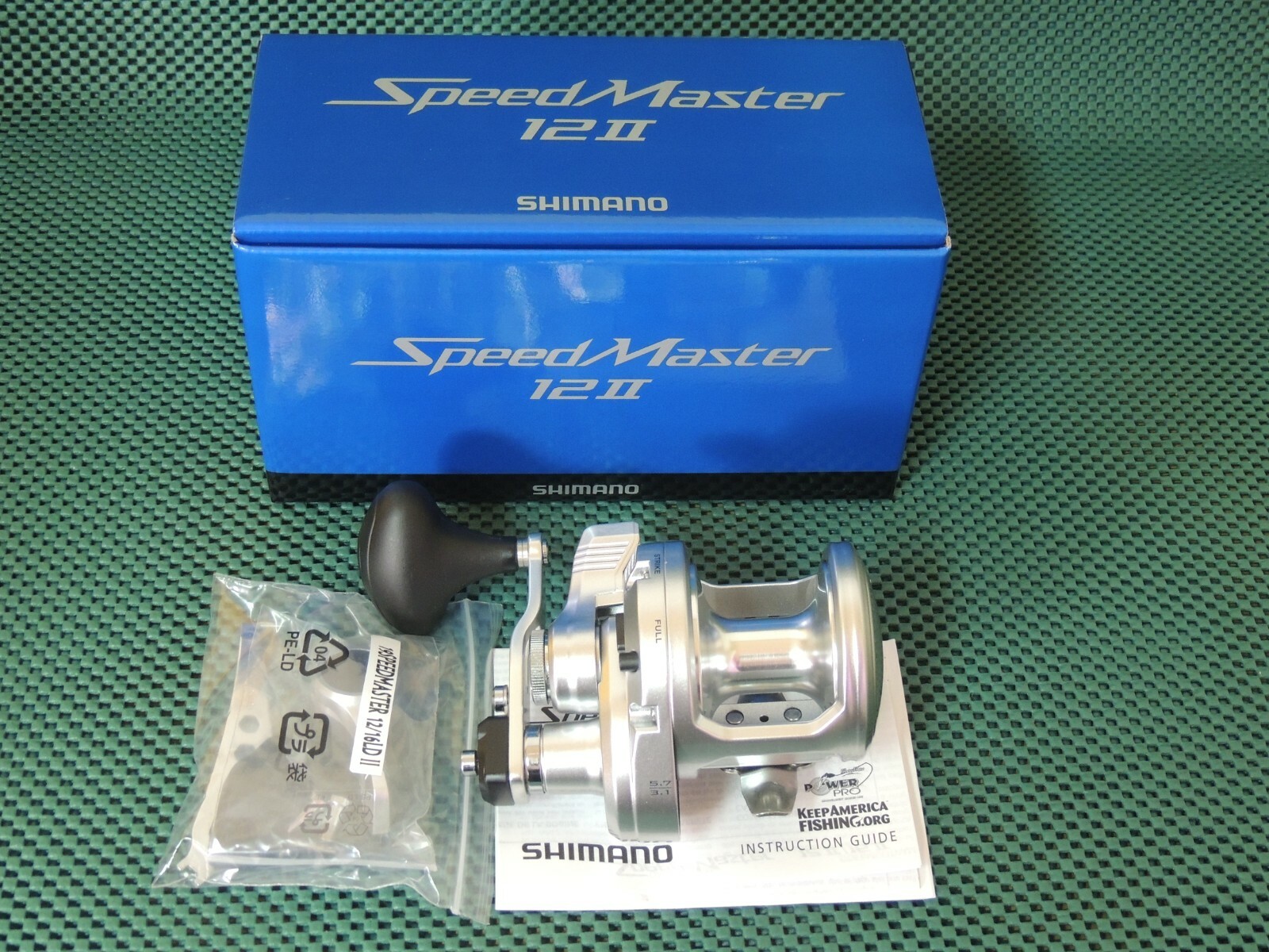 NEW SHIMANO SpeedMaster 12 II LD 2-Speed Reel SPM 12II *1-3 Days Fast Delivery*