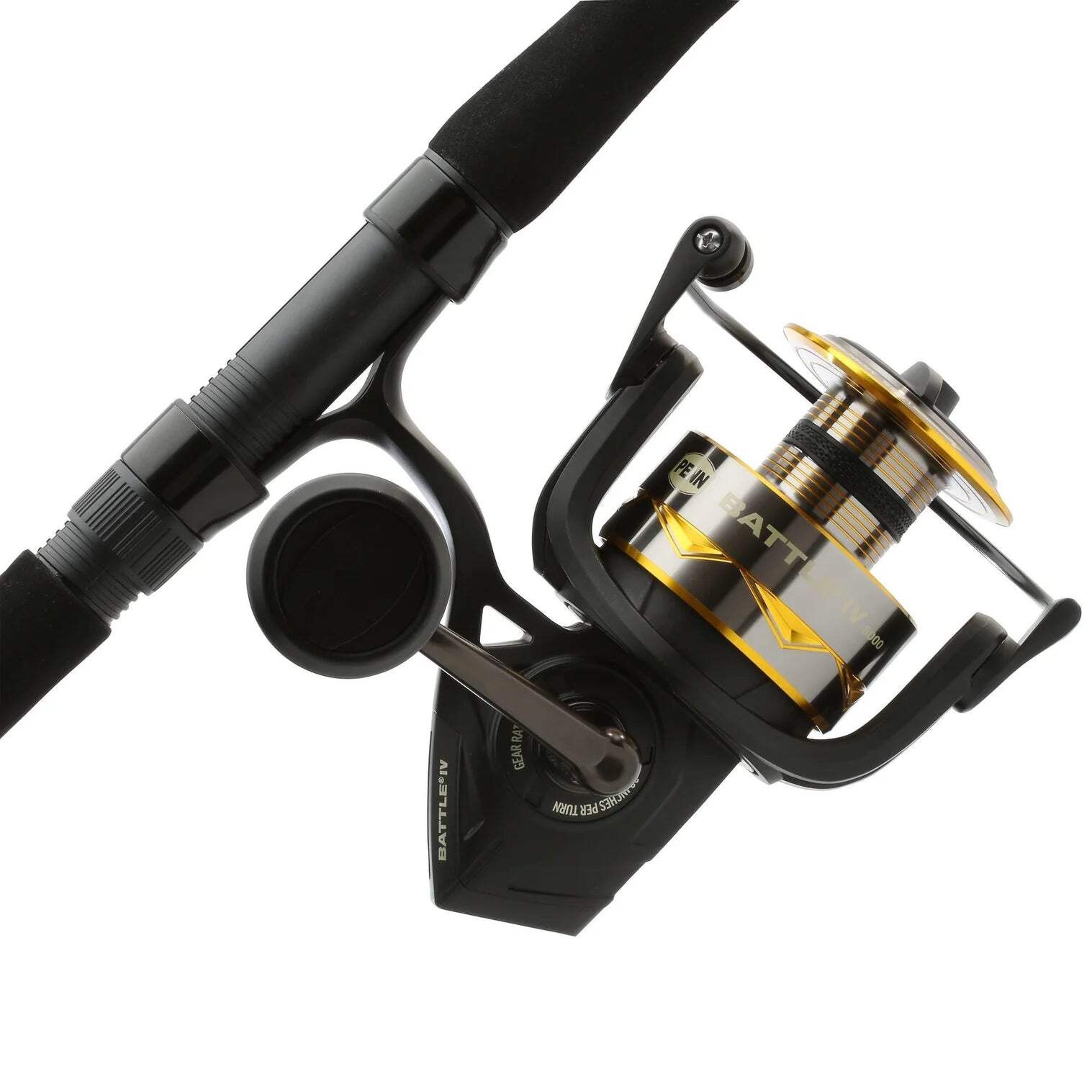 Penn BTLIV8000701H Battle IV 8000 Spinning Combo 7′ 15-50lb