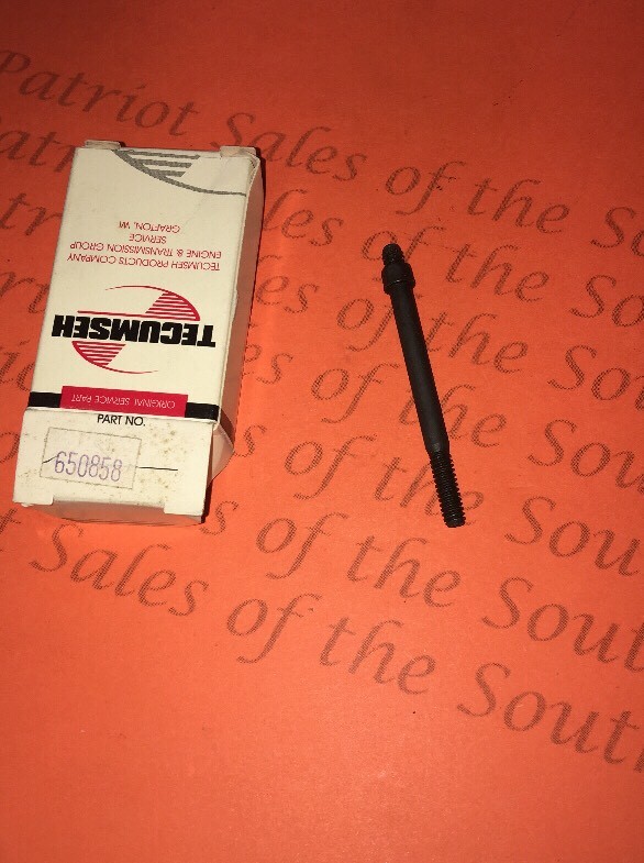 Tecumseh engine Part # 650858 carburetor mounting stud TC 300 jiffy ice auger