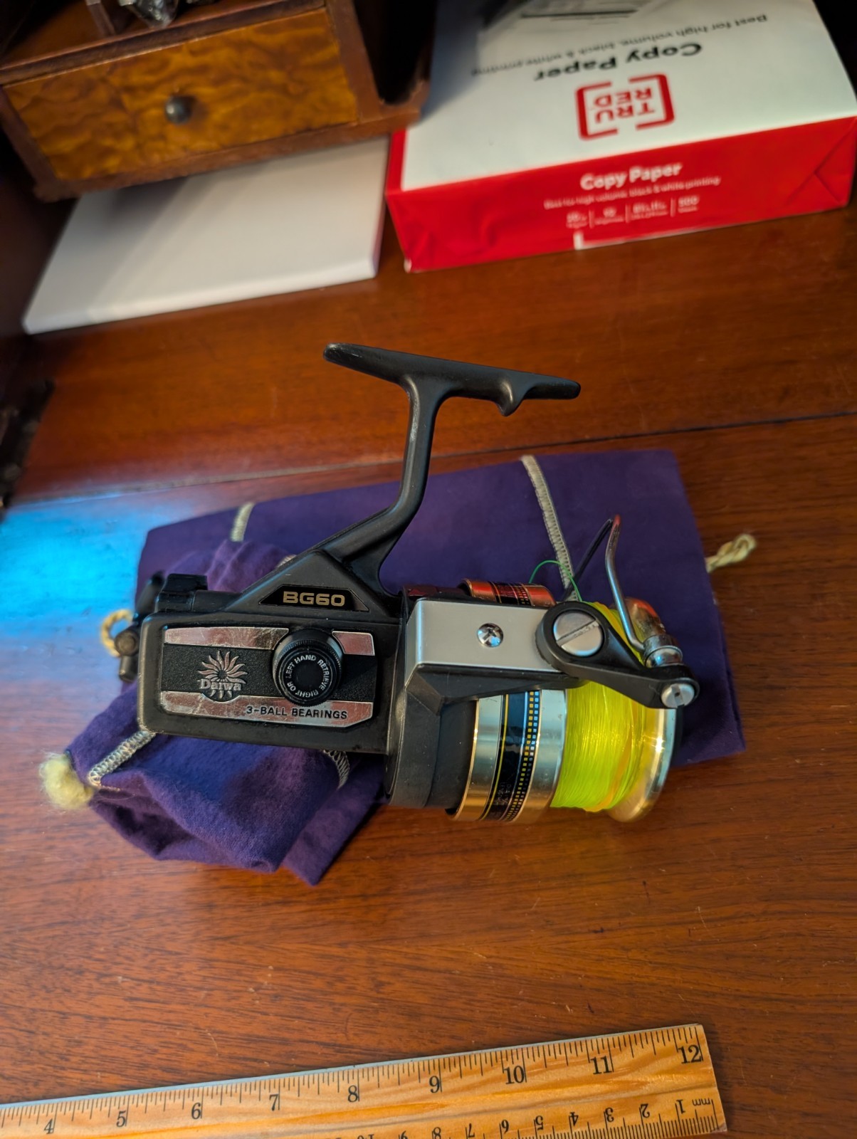 Vintage Daiwa BG 60 Spinning Reel in Great Working Condition!