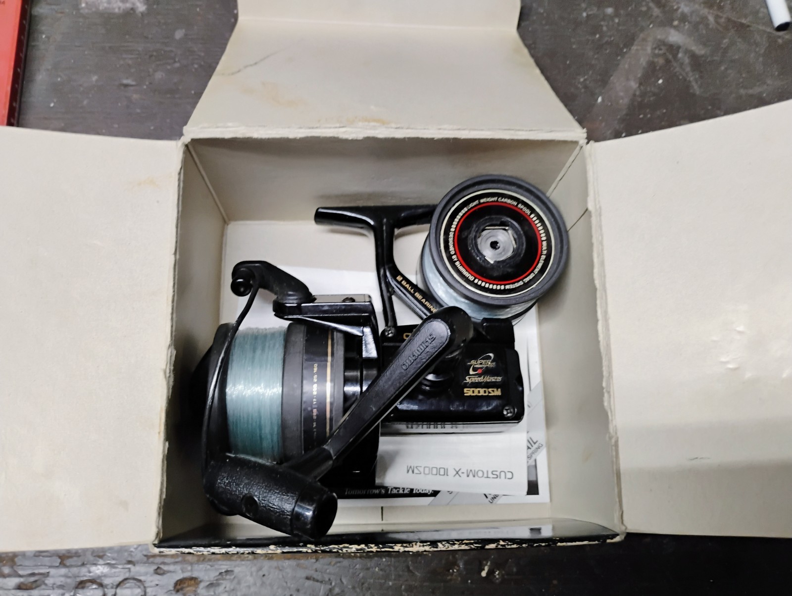 Shimano Custom-X SpeedMaster 5000SM Right/Left Hand Fishing Reel.  Japan.  New