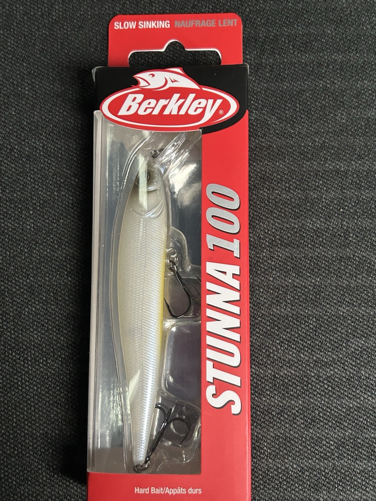 Berkley Stunna 100 3 1/32” 3/8oz 3’-6’ Depth “slow Sinking” Hard Bait.