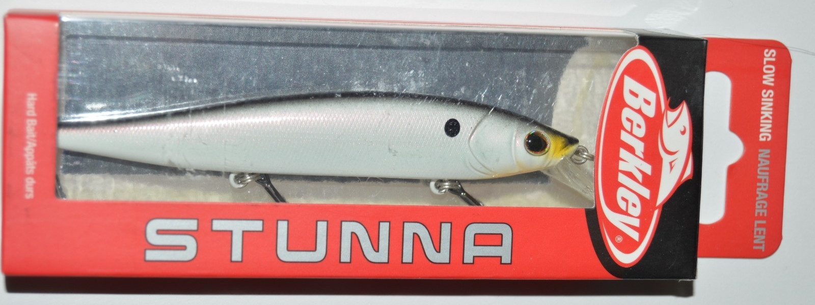 berkley stunna 112 slow sinking jerkbait 4 3/8″ 1/2oz stunna shad